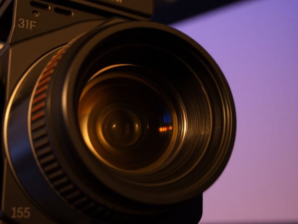 Cele mai interesante documentare despre viețile vedetelor 1 Ochi de cameră în fața unui ecran de cinema.