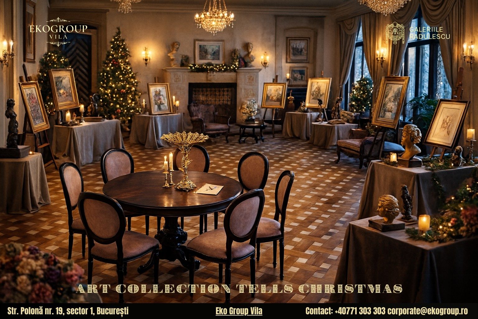 Istoria Crăciunului în anii ’30: O incursiune artistică și nostalgică la Eko Group Vila